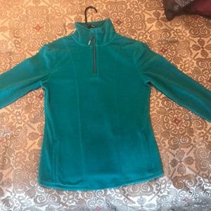 Calvin Klein Velour Zip Pullover
